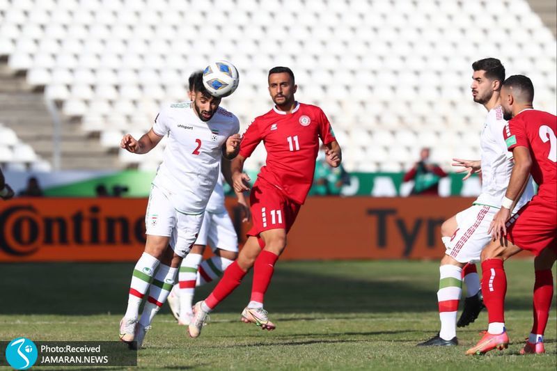 صادق محرمی تیم ملی فوتبال ایران لبنان انتخابی جام جهانی