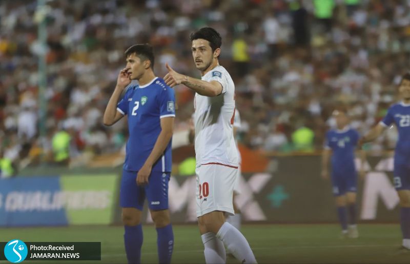 انتخابی جام جهانی 2026 تیم ملی فوتبال ایران ازبکستان سردار آزمون