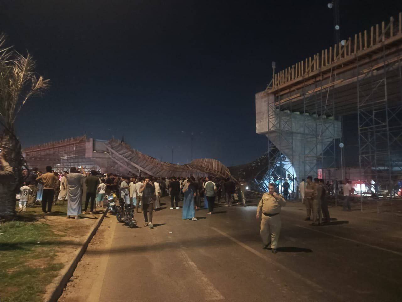 یک پل در کربلا ریزش کرد