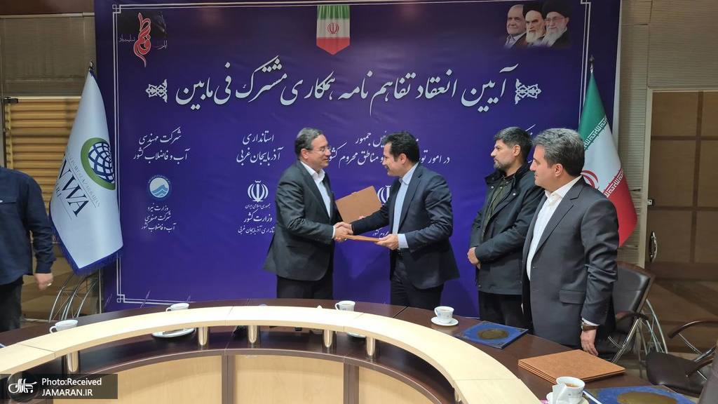 امضای سه تفاهم‌نامه زیرساختی در استان آذربایجان غربی از سوی حسین زاده معاون رئیس‌جمهور (3)