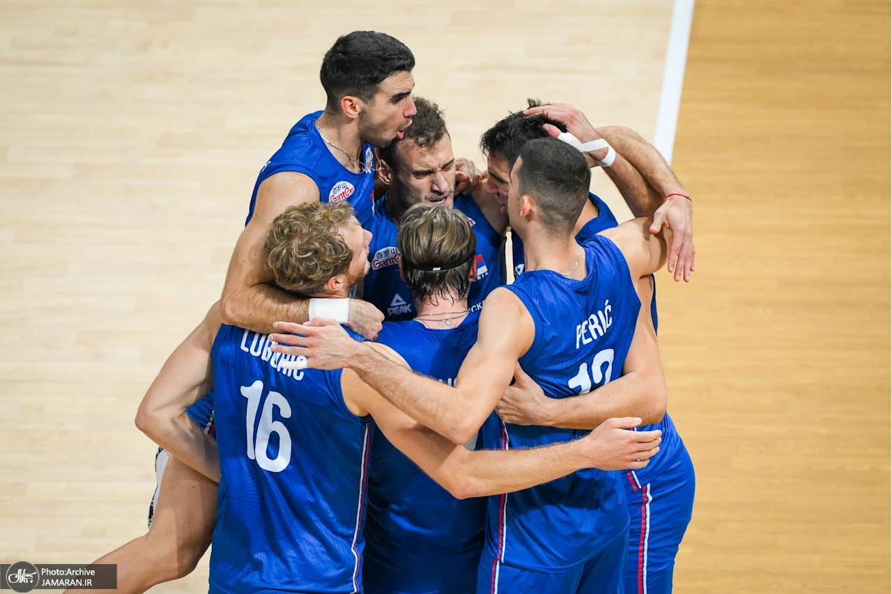 والیبال قهرمانی جهان 2025 تیم ملی والیبال صربستان