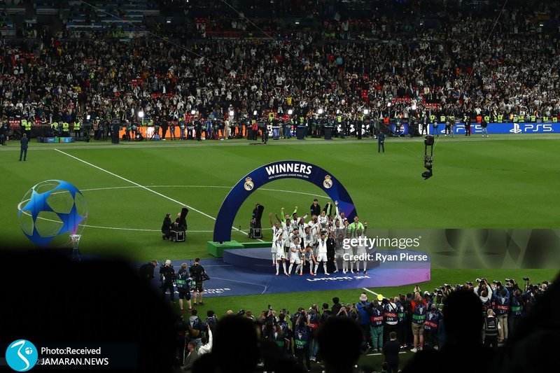 جشن قهرمانی رئال مادرید