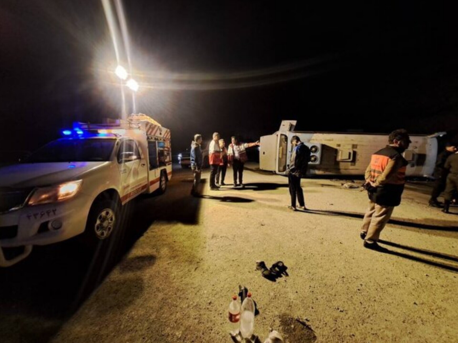 تصادف دردناک در تهران