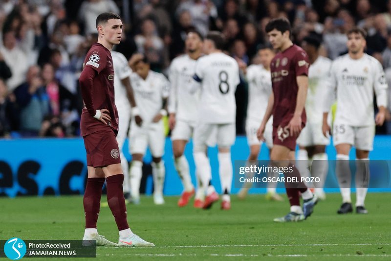 لیگ قهرمانان اروپا رئال مادرید منچسترسیتی رئال مادرید فیل فودن