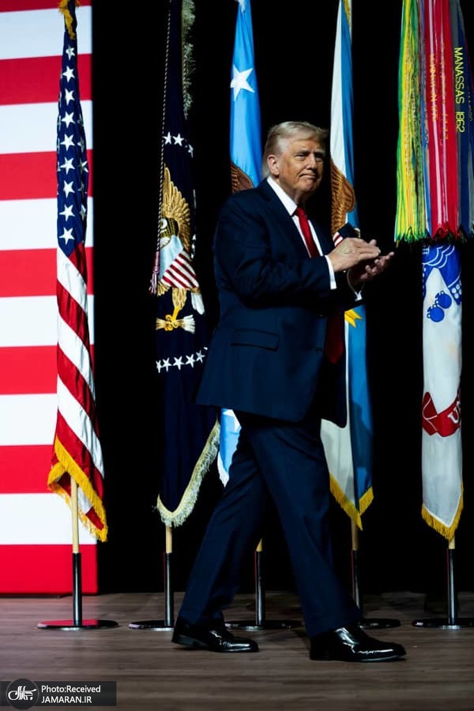 سخنرانی ترامپ به ژنرالها و دریاداران