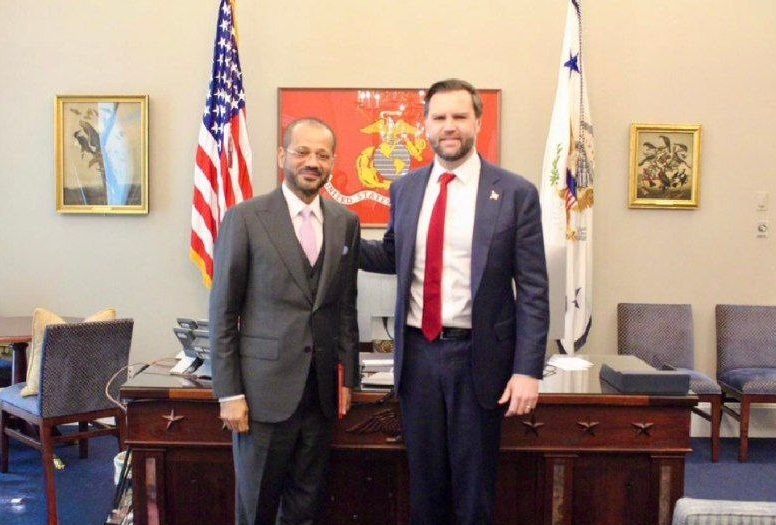 وزیر خارجه عمان و جی دی ونس