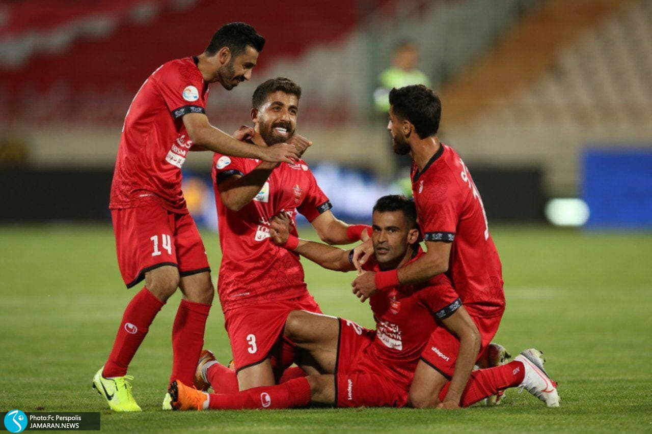 دربی 95 خوشحالی بعد از گل عیسی آل کثیر