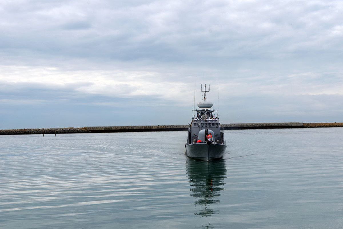 رزمایش مشترک ایران و آذربایجان در دریای خزر (3)