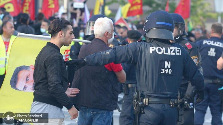 تنش بین ترکیه و اتریش پس از حمله به تجمع کردها در وین