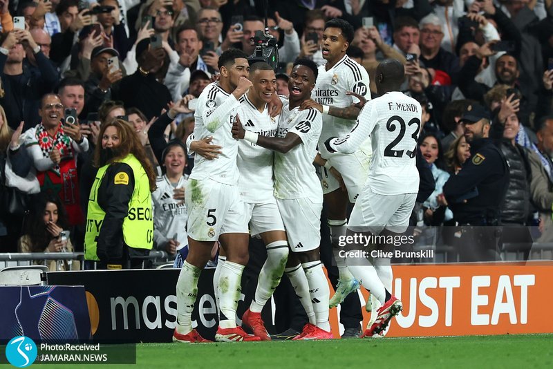 رئال مادرید کیلیان امباپه وینیسیوس جونیور جود بلینگام