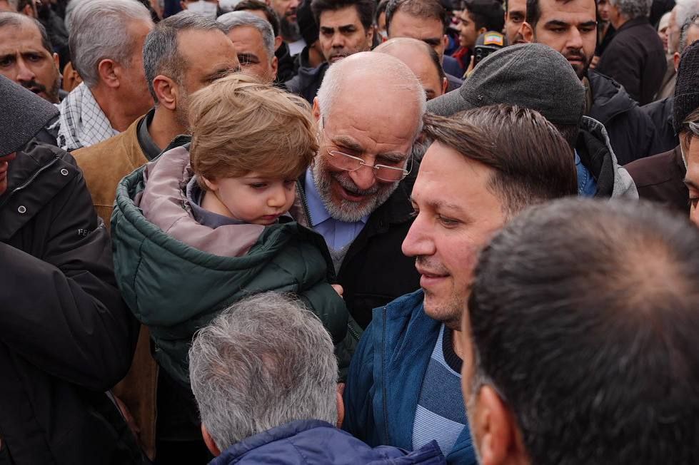 حضور محمدباقر قالیباف، رئیس مجلس شورای اسلامی در راهپیمایی یوم‌الله ۲۲ بهمن ۱۴۰۴، در تهران