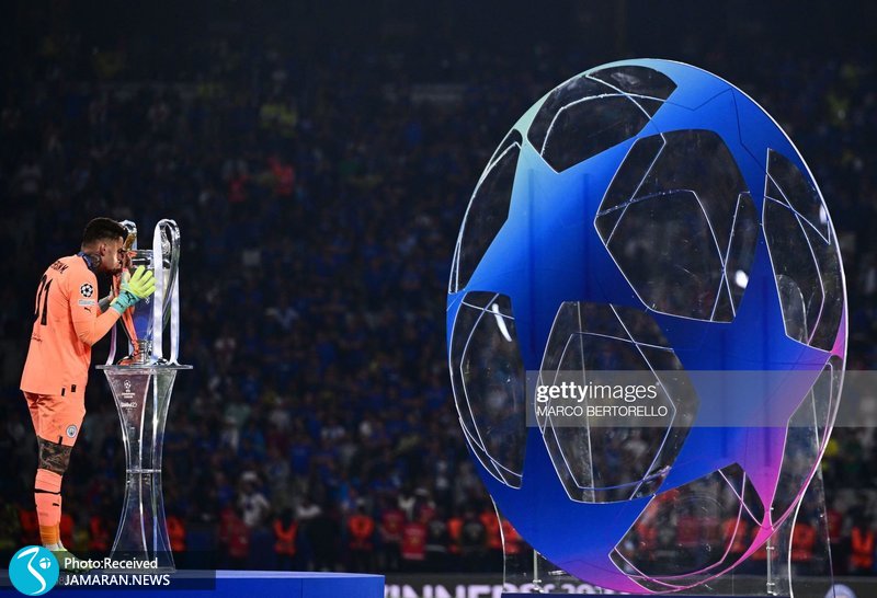 جشن قهرمانی منچسترسیتی در لیگ قهرمانان اروپا