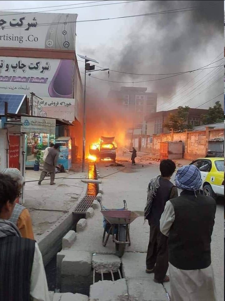 دو انفجار در مزار شریف افغانستان
