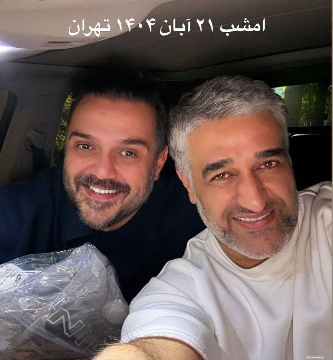 اولین تصویر از «پژمان جمشیدی» بعد از ورود به ایران