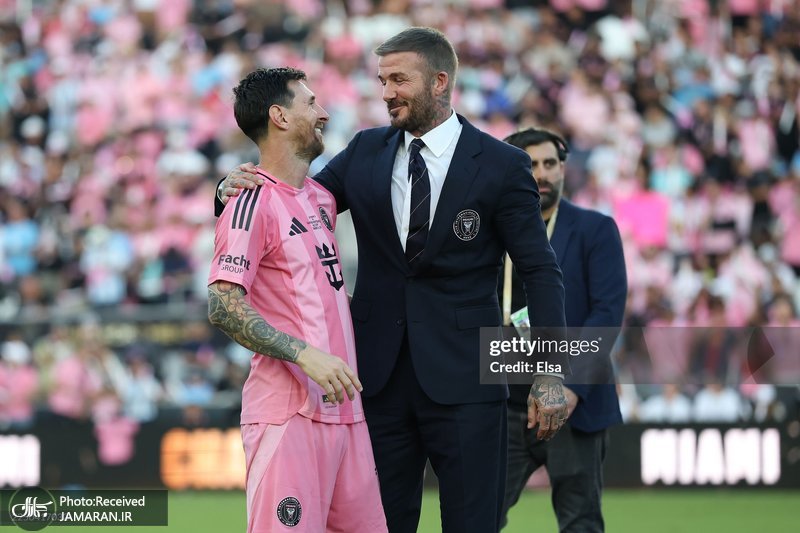 اینترمیامی دیوید بکام لیونل مسی