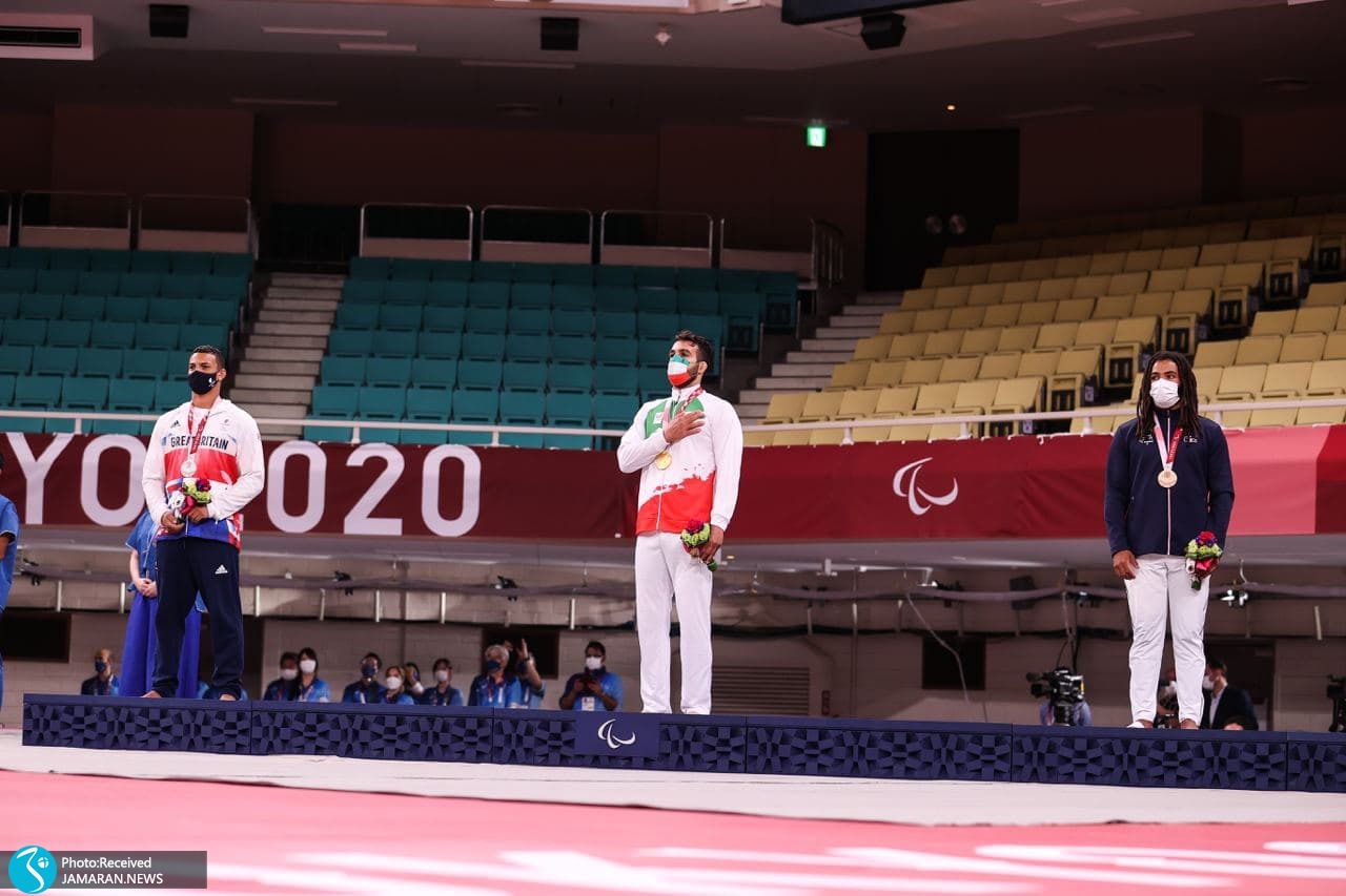 اهدای مدال وحید نوری در پارالمپیک 2020
