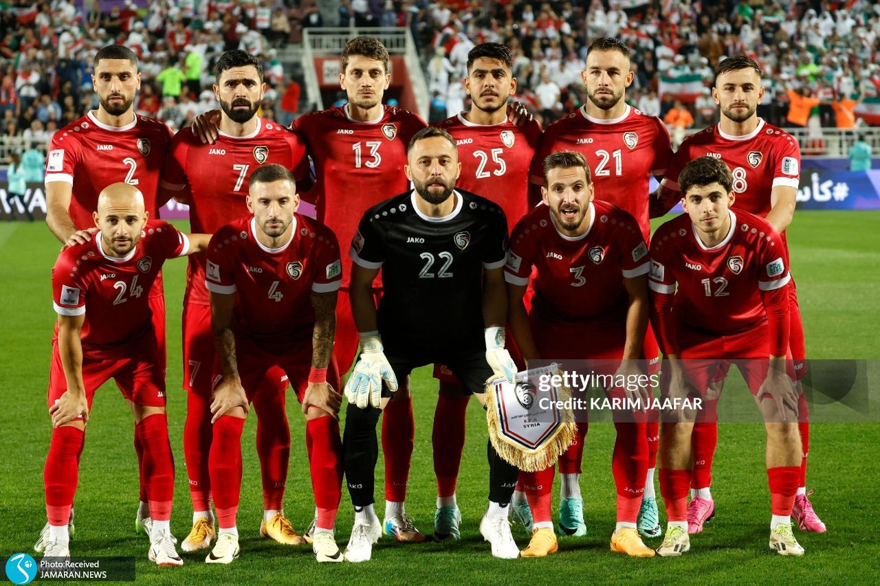 جام ملت های آسیا 2023 تیم ملی فوتبال سوریه