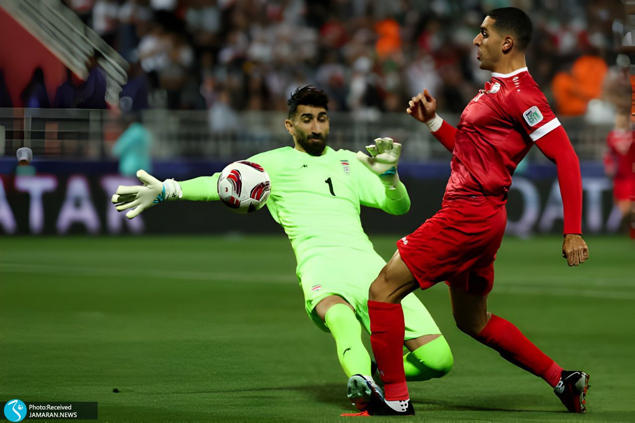 علیرضا بیرانوند جام ملت های آسیا 2023 تیم ملی فوتبال ایران سوریه