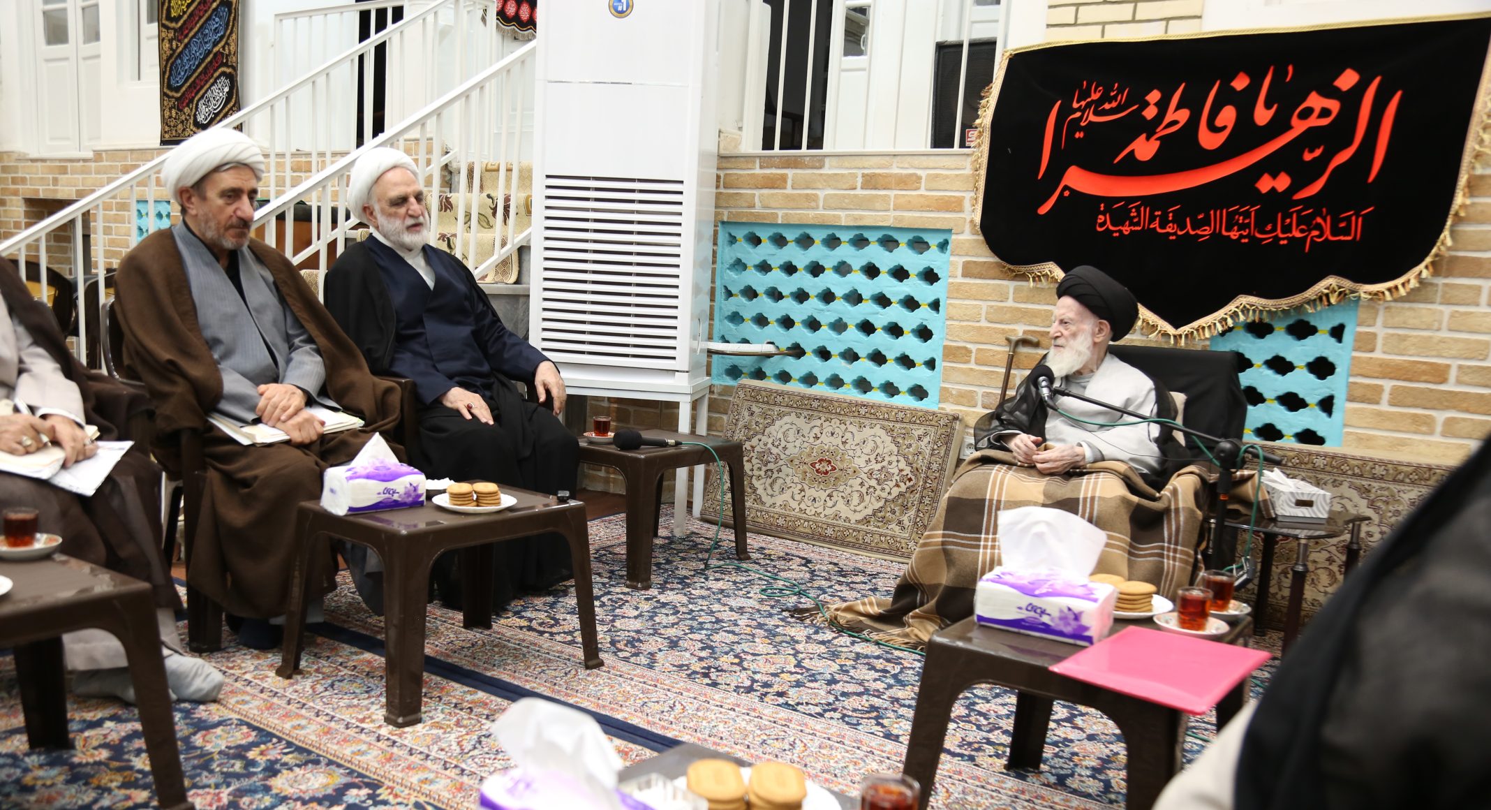 محسنی اژه ای و آیت الله شبیری زنجانی