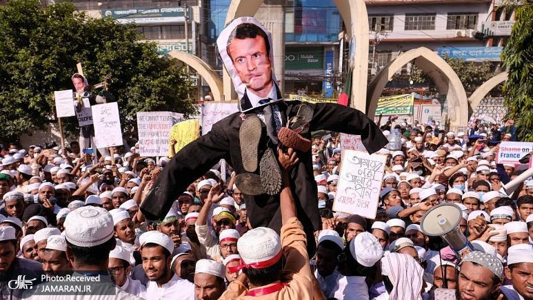 اعتراضات ضد فرانسوی در کشورهای مسلمان
