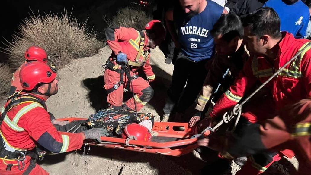 سقوط یک جوان ۱۸ ساله به دره در جاده وردیج (3)