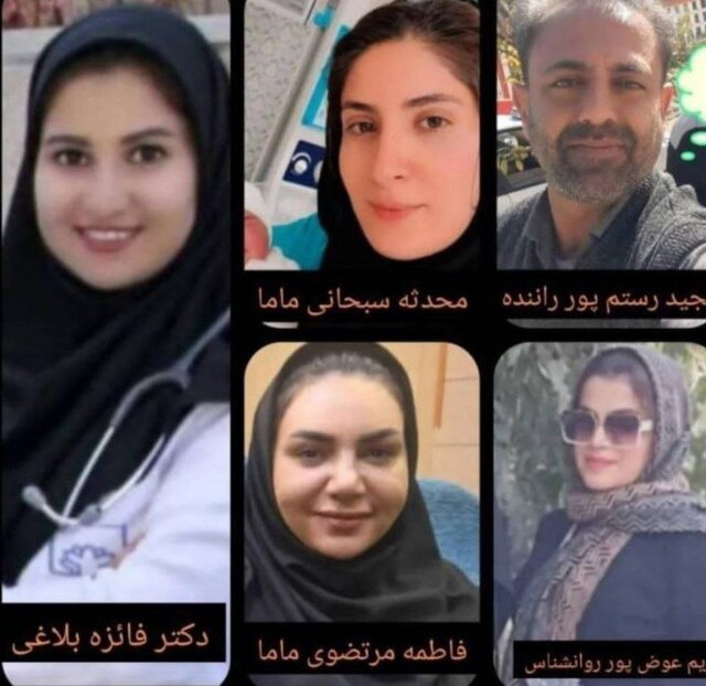 فوت پنج نفر از کارکنان دانشگاه علوم پزشکی ‌فسا بر اثر تصادف