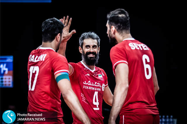 سعید معروف لیگ ملت های والیبال 2012- تیم ملی والیبال ایران - ایران و آمریکا