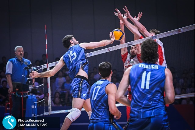 فینال لیگ ملت های والیبال 2025 تیم ملی والیبال ایتالیا تیم ملی والیبال لهستان