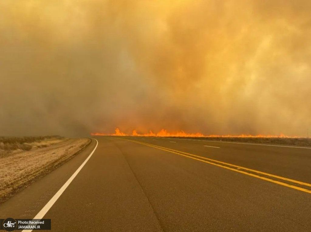  آتش سوزی جنگل ها نیروگاه هسته ای تگزاس آمریکا را تهدید می کند (3)