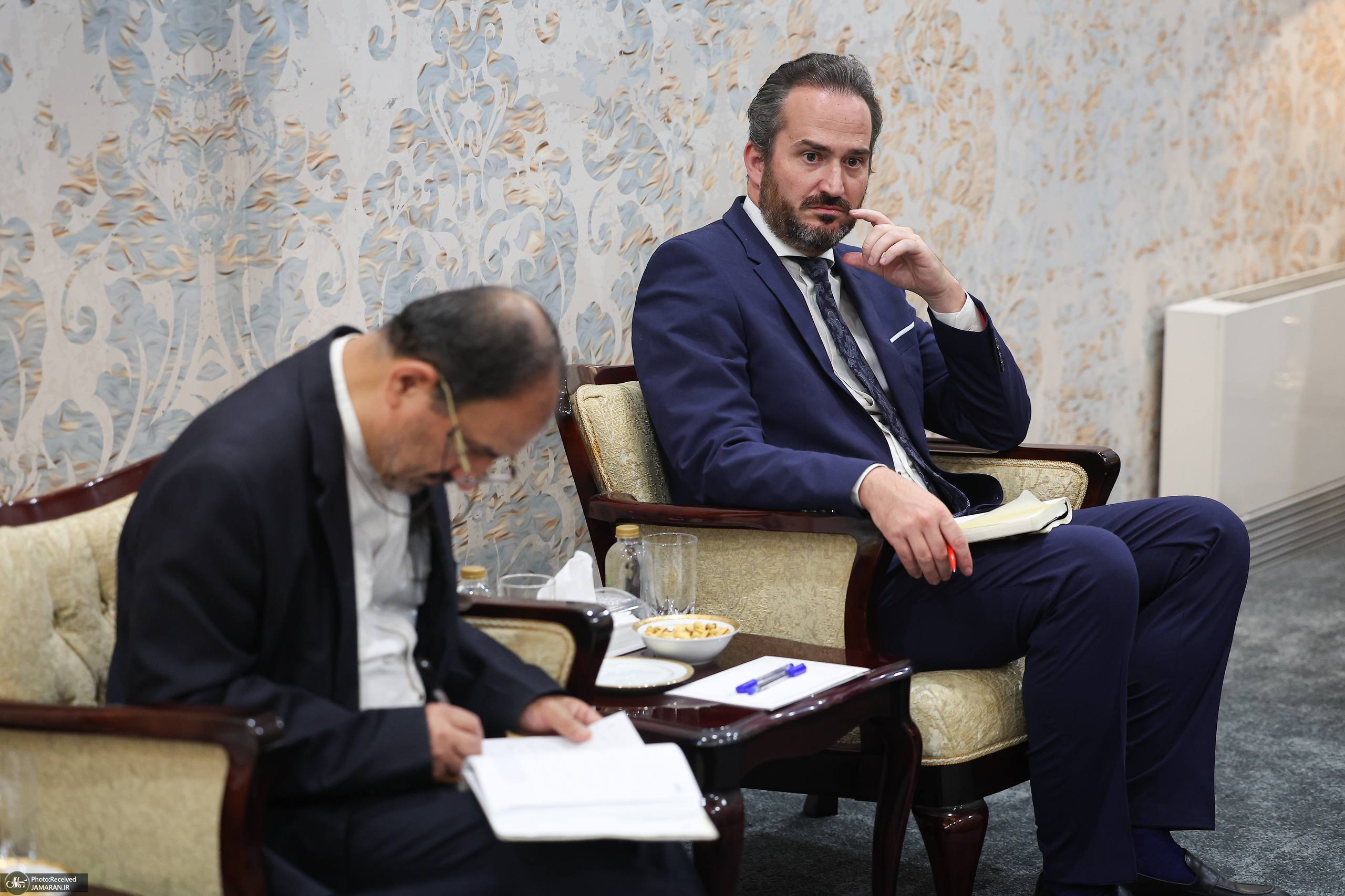 مشاور امنیت ملی سوئیس به دیدار لاریجانی رفت (4)