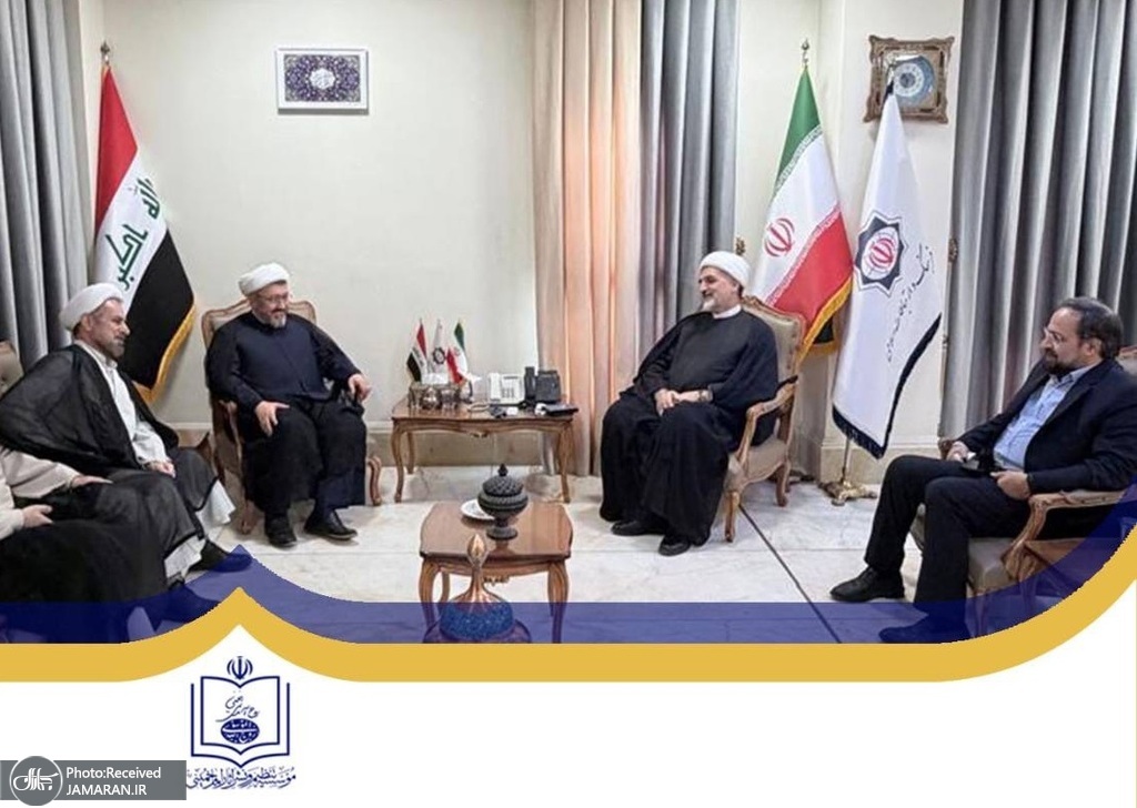 دیدار رئیس مؤسسه تنظیم و نشر آثار امام خمینی(س) با رایزن فرهنگی ایران در عراق (6)