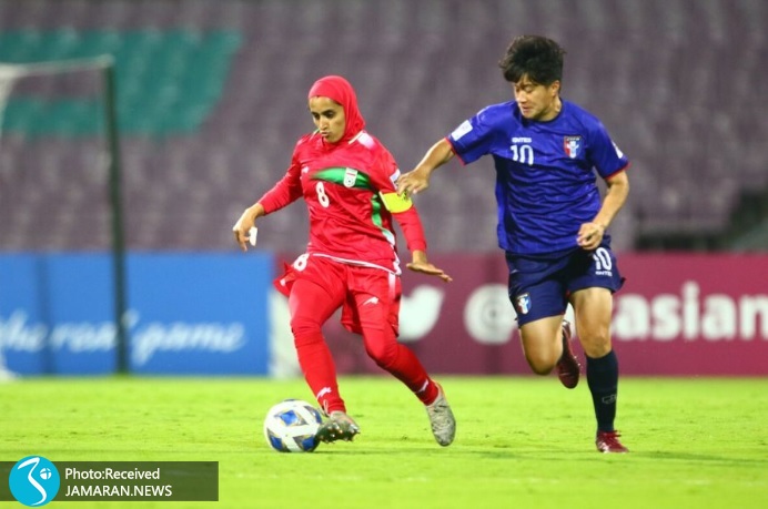 تیم ملی فوتبال زنان ایران چین تایپه