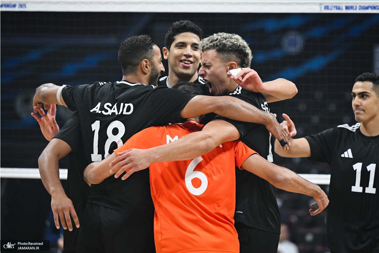 والیبال قهرمانی جهان 2025 تیم ملی والیبال مصر