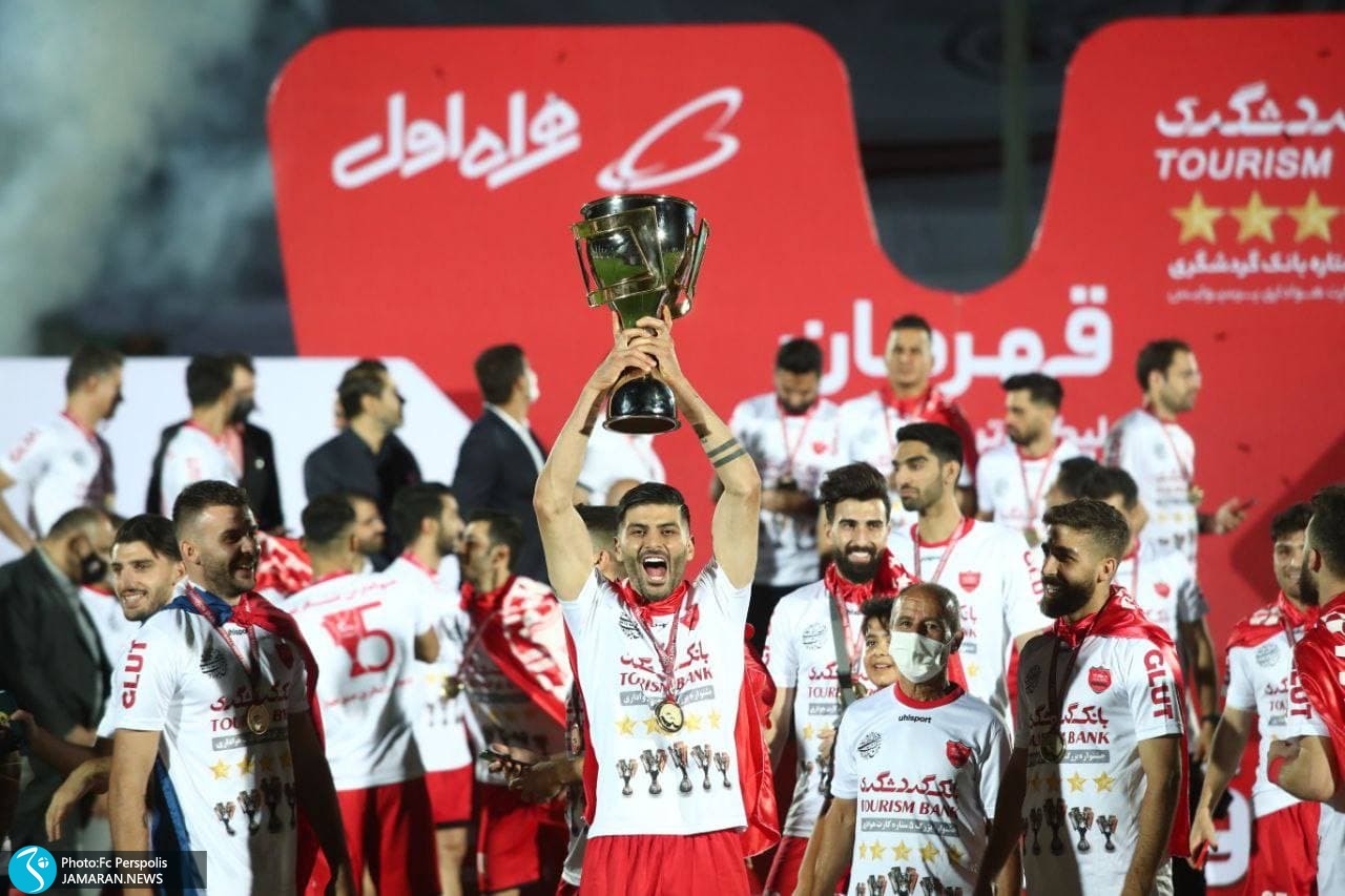 جشن قهرمانی پرسپولیس در لیگ برتر بیستم