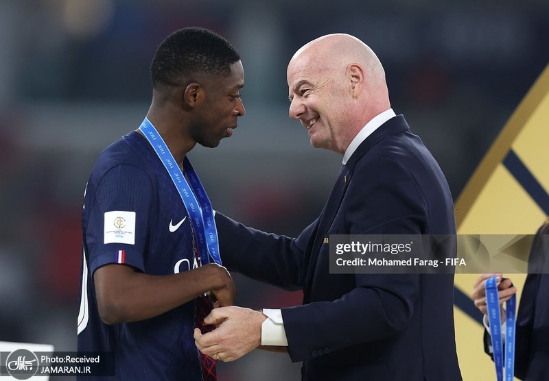 پاری سن ژرمن جانی اینفانتینو عثمان دمبله