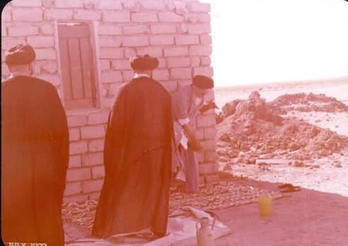 امام خمینی در مرز کویت