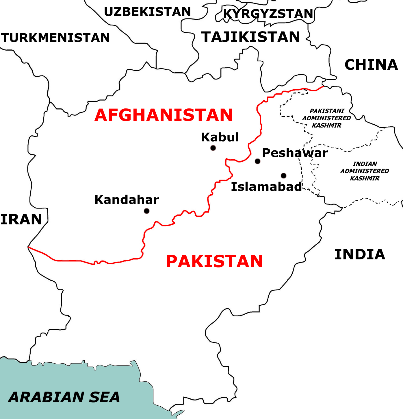 Afghanistan-Pakistan_border