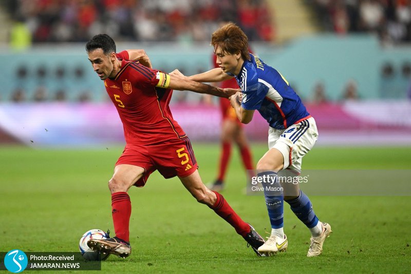 اسپانیا ژاپن جام جهانی 2022 سرخیو بوسکتس