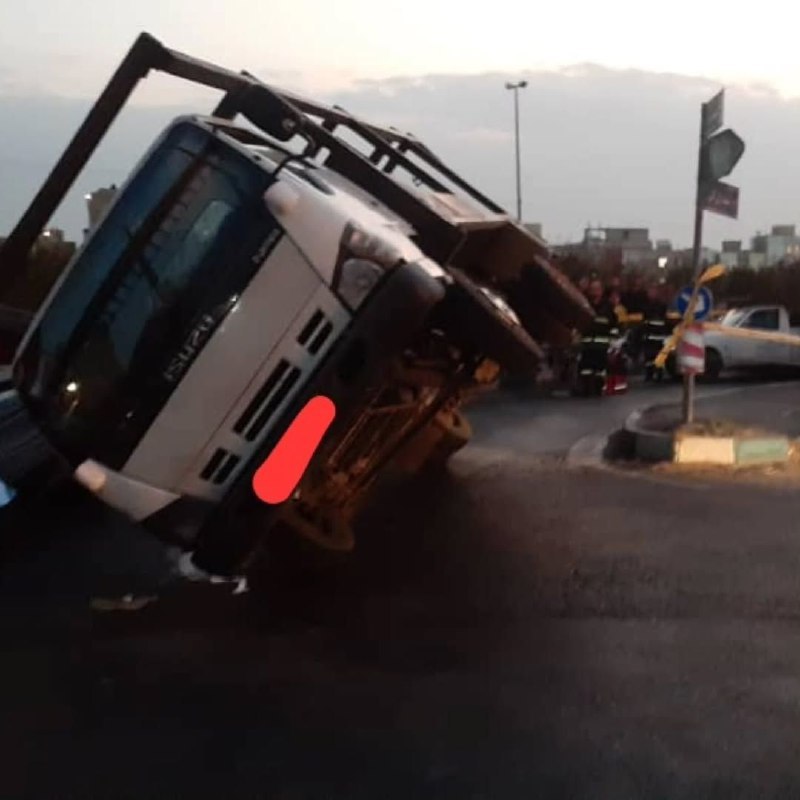 خطرناک ترین تصادف امروز تهران (3)