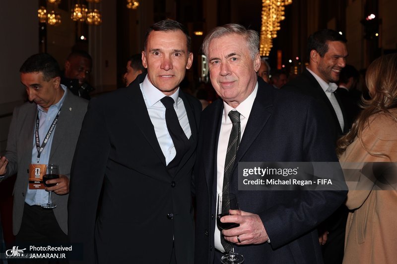 قرعه کشی جام جهانی شوچنکو کارلو آنچلوتی