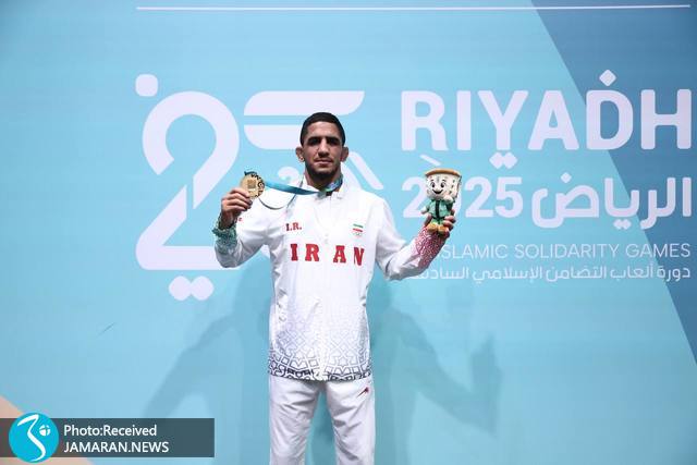 رحمان عموزاد کشتی آزاد بازی های کشورهای اسلامی 2025