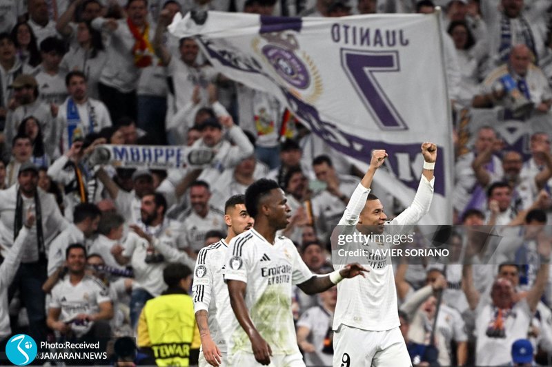 رئال مادرید کیلیان امباپه وینیسیوس جونیور