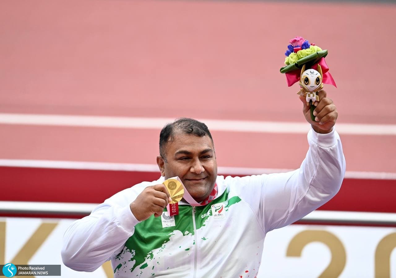 پارالمپیک 2020 - مراسم اهدای مدال طلای حامد امیری