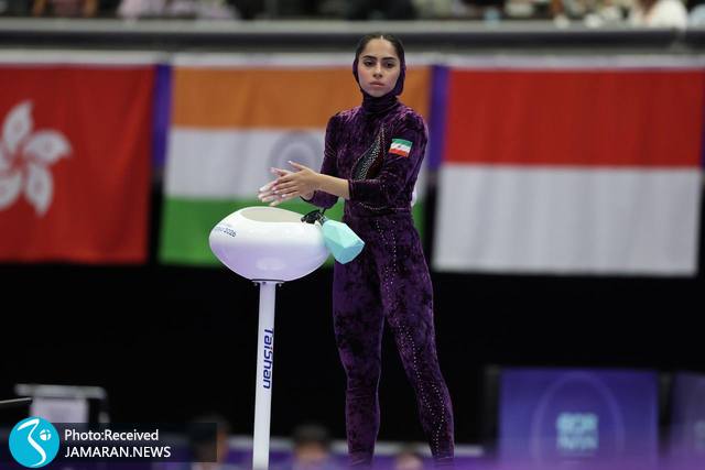 ژیمناستیک هنری بازی های آسیایی 2026 هنگامه هادیانی