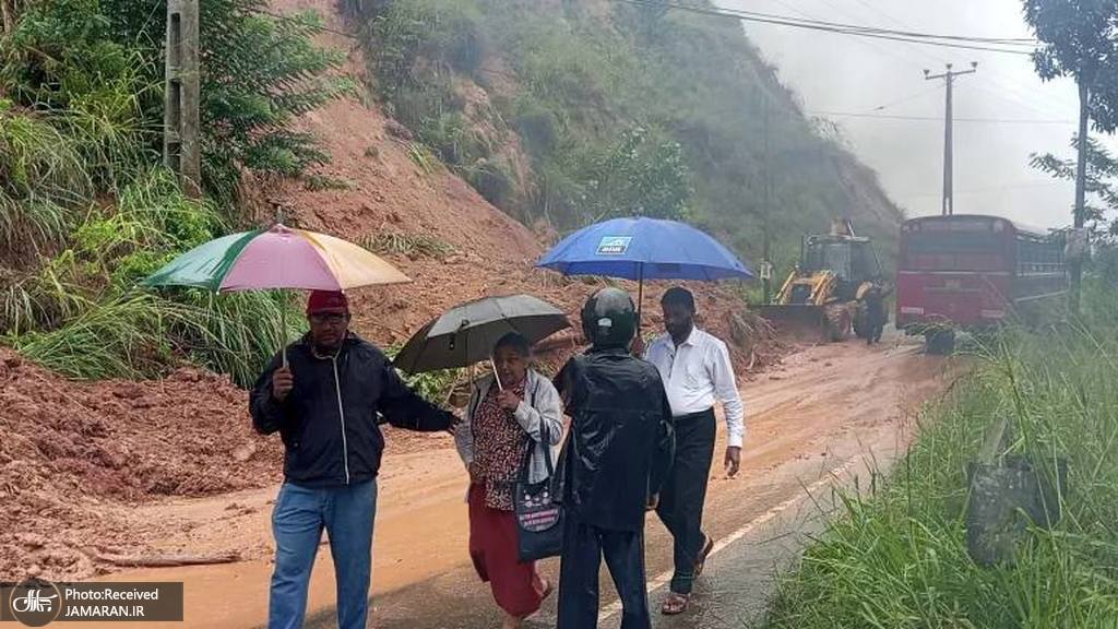 سیل و رانش زمین در سریلانکا ۴۰ کشته برجای گذاشت
