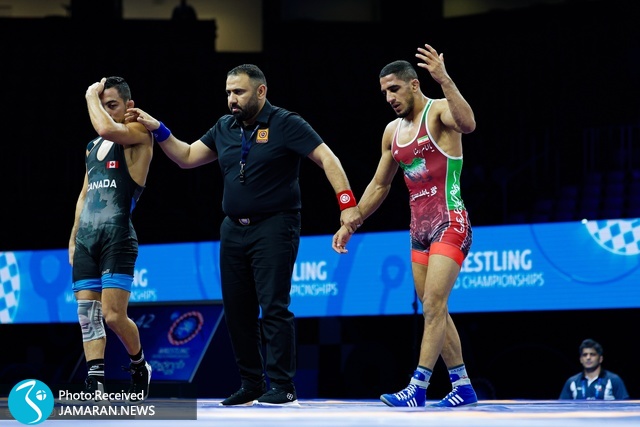 کشتی آزاد قهرمانی جهان 2025 فن کشتی آزاد تیم ملی کشتی آزاد ایران رحمان عموزاد