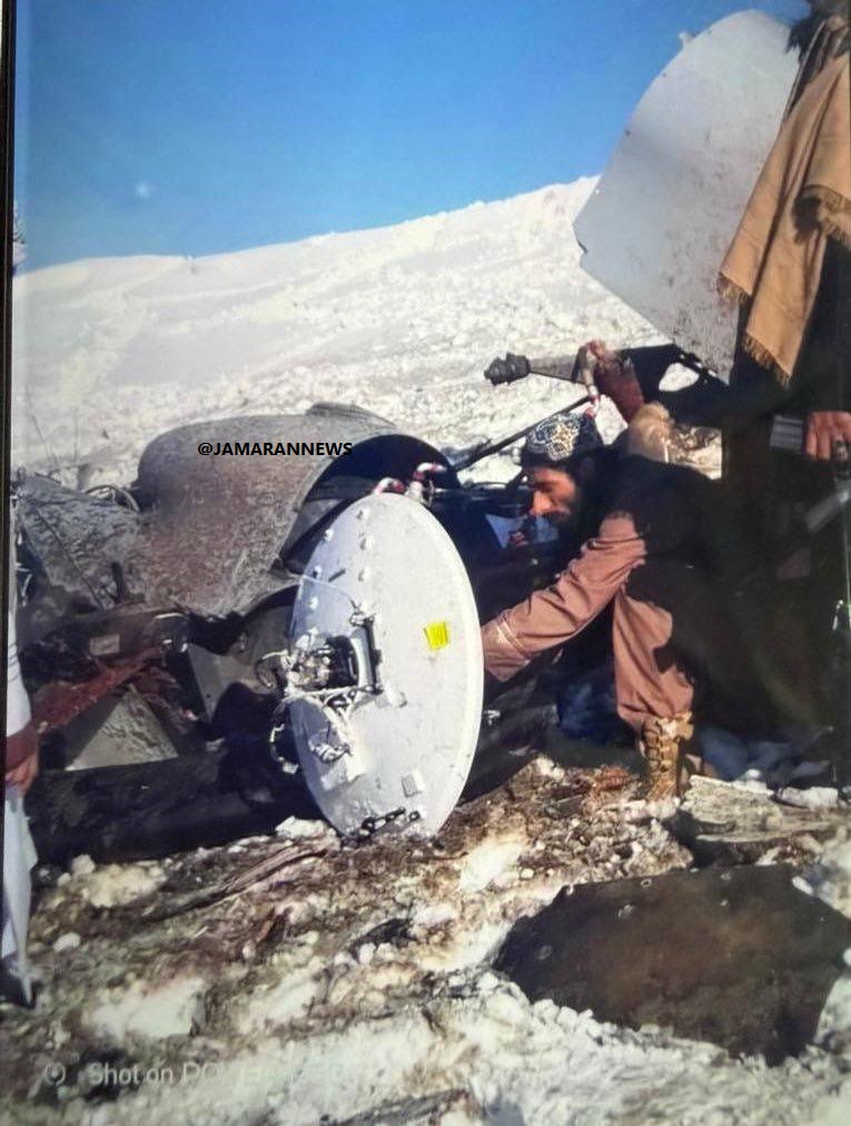 پهپاد آمریکایی در افغانستان سقوط کرد (1)