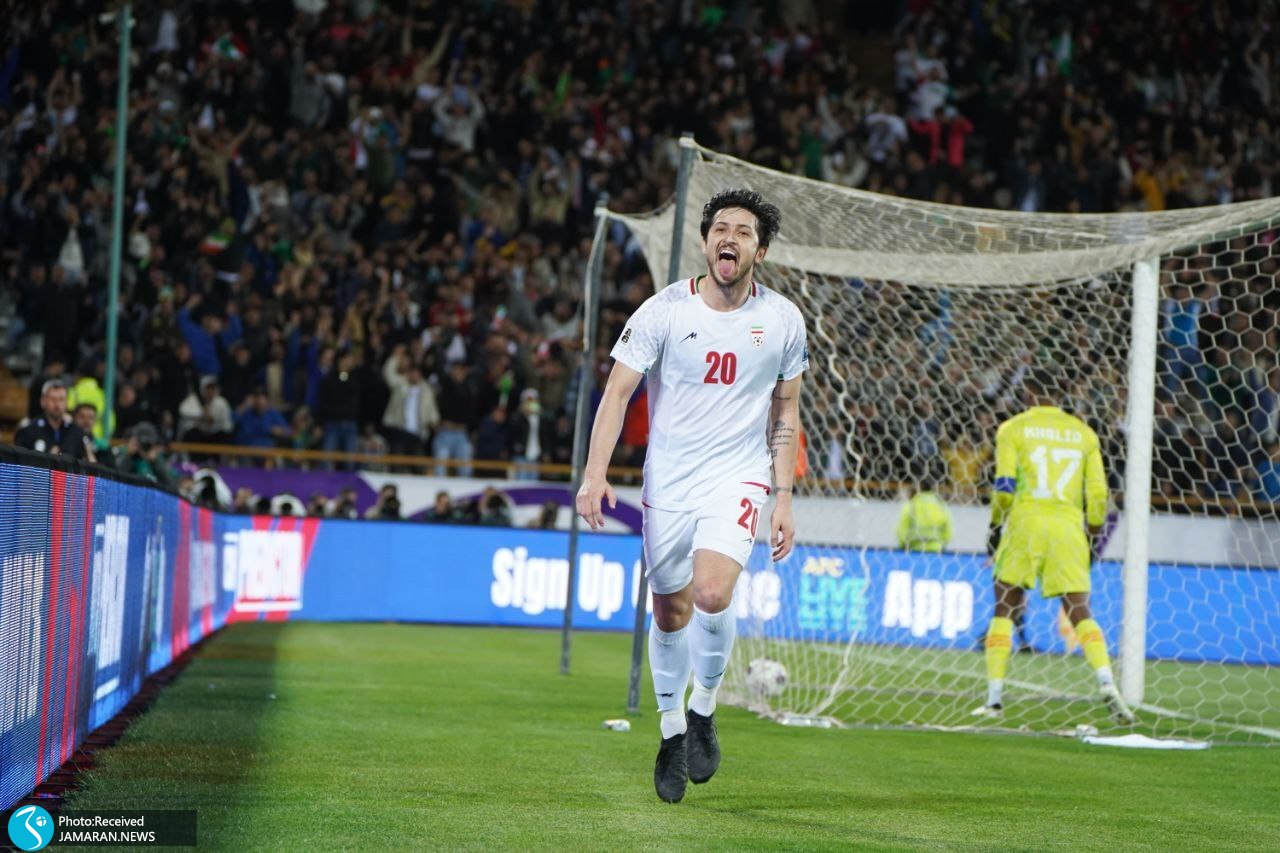 تیم ملی فوتبال ایران سردار آزمون