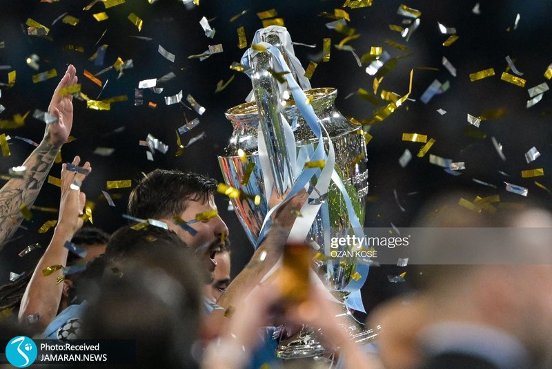 جشن قهرمانی منچسترسیتی در لیگ قهرمانان اروپا