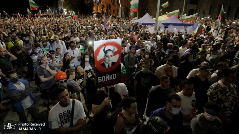 تظاهرات ضد دولتی در بلغارستان وارد صدمین روز شد